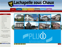 Tablet Screenshot of lachapelle-sous-chaux.com